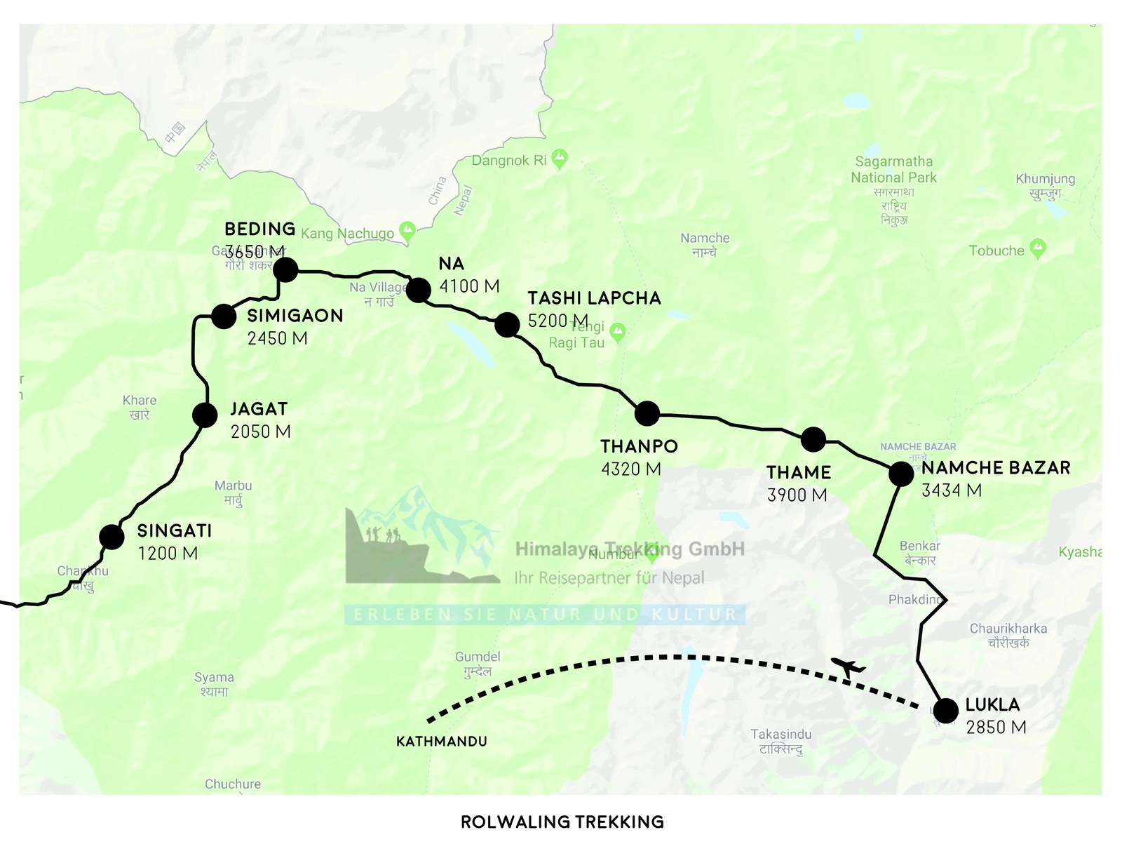 Rolwaling Trekking Bild 1